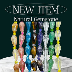 16x8mm Teardrop Natural Gemstones Package Deal