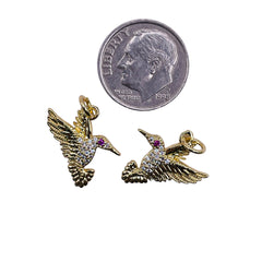 17x15mm Bird Charm