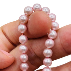 6mm Round Shell Pearl Pink