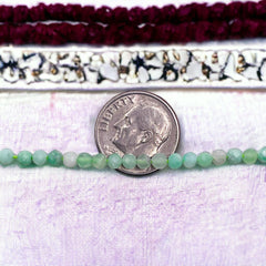 3mm Round Cut Chrysoprase