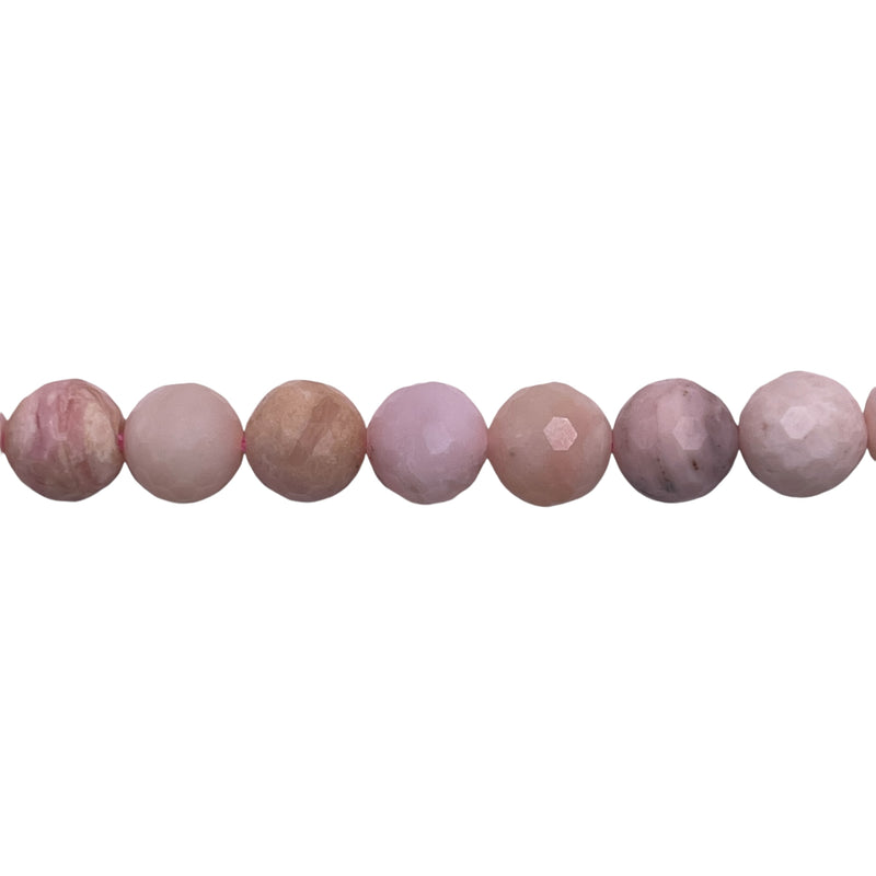 8mm Round Cut Pink Opal