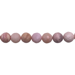 8mm Round Cut Pink Opal