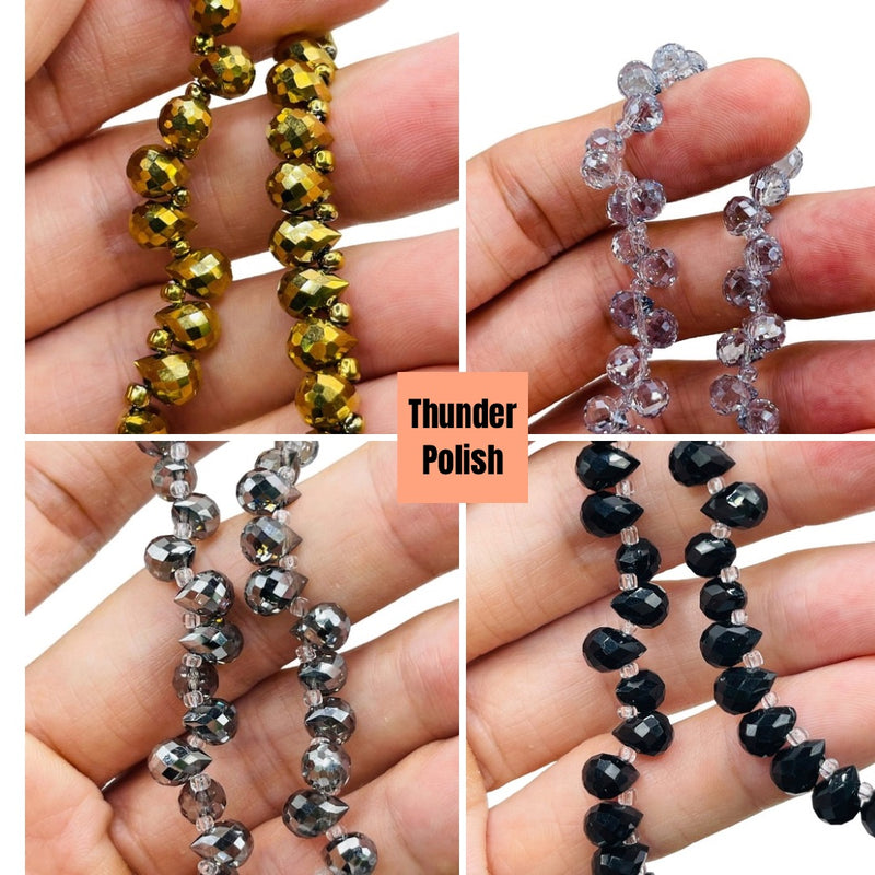 Thunder Polish 6, 8, and 10mm Tear Drop Package Deal