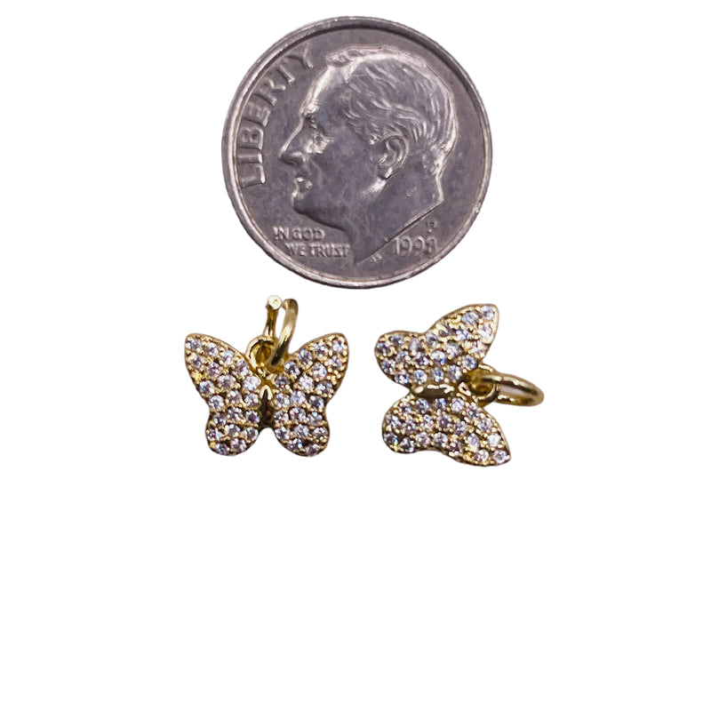 11x9mm Butterfly Tail Charm