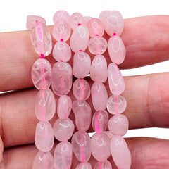 5 to 11mm Nugget Rose Quartz