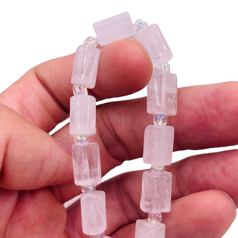 Rectangle Hand-Cut Clear Quartz