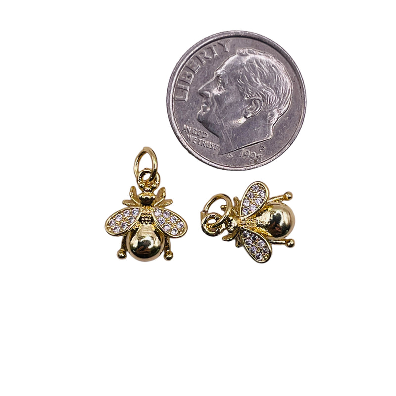 14x10mm Bee Charm