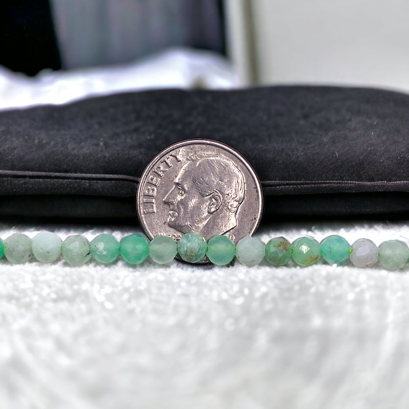 4mm Round Cut Chrysoprase