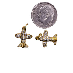 15x12mm Plane Charm