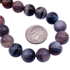 10mm Round Botswana Agate