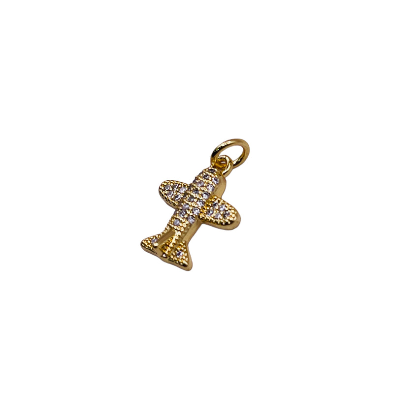 15x12mm Plane Charm