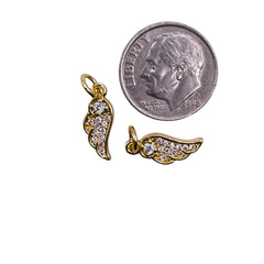 14x6mm Wing Charm