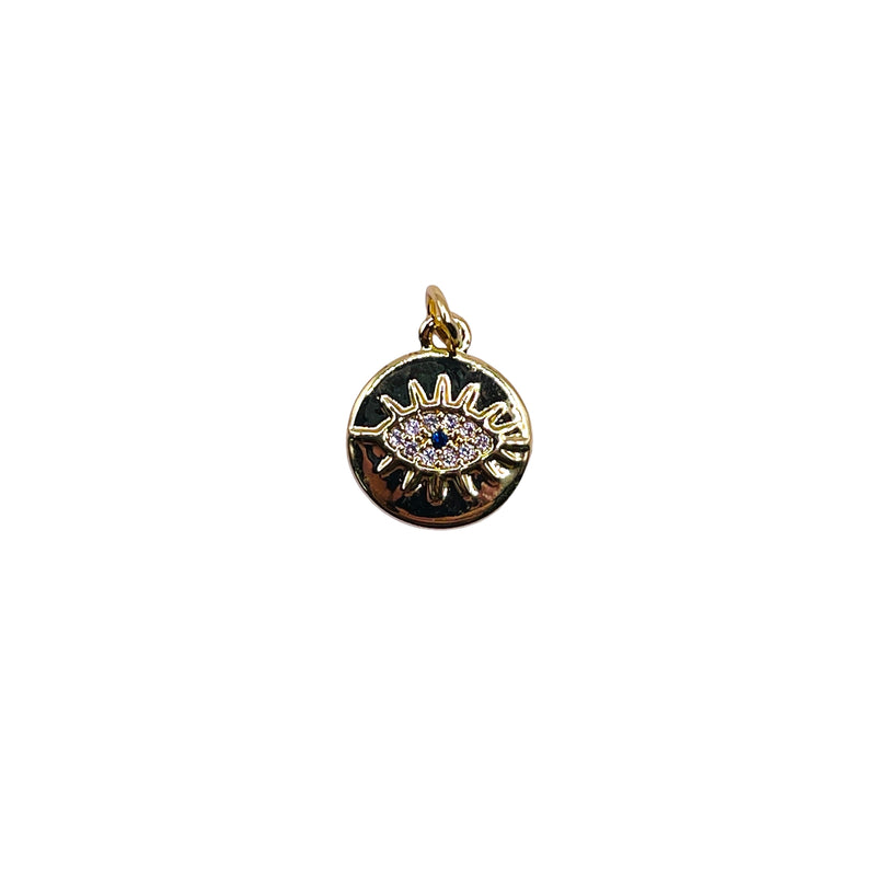 11mm Evil Eye Charm