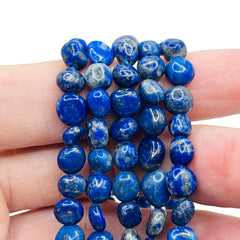 5 to 11mm Nugget Lapis Lazuli