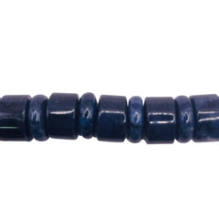 16x10mm Cylinder Blue  Stone