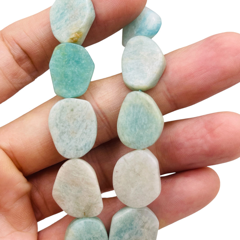 16x12mm Freeform Amazonite