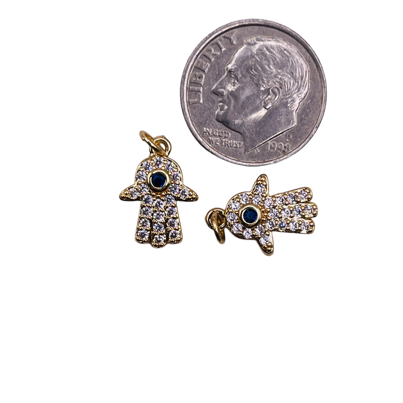 14x10mm Hamsa Charm