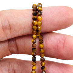 3mm Round Cut Tiger Eye