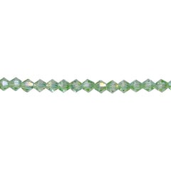 4mm Thunder Polish Glass Crystal Chrysolite