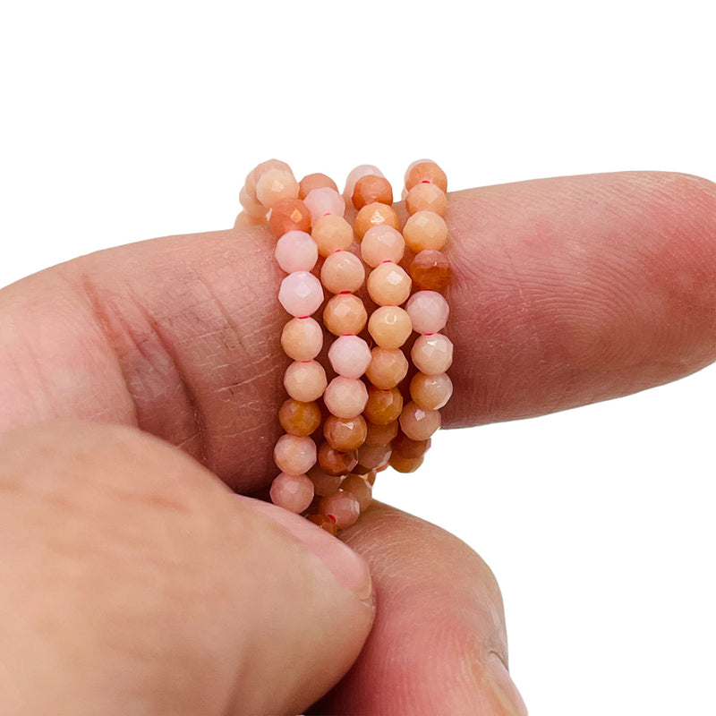 3mm Round Cut Pink Aventurine