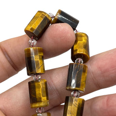 13x10mm Cylinder Tiger Eye