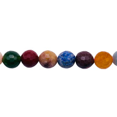 8mm Round Cut Gemstone Rainbow