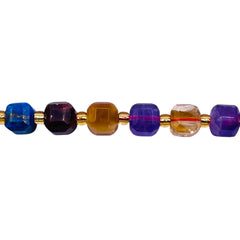 7mm Cube Gemstone Rainbow