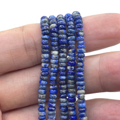 4x2mm Roundel Lapis Lazuli