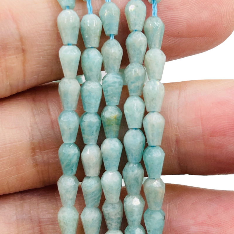 6x4mm Tear Drop Amazonite