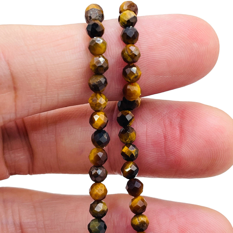 4mm Round Cut Tiger Eye