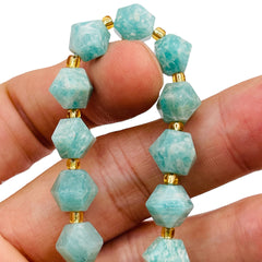 10x8mm Star Cut Amazonite