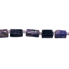 Rectangle Hand-Cut Charoite