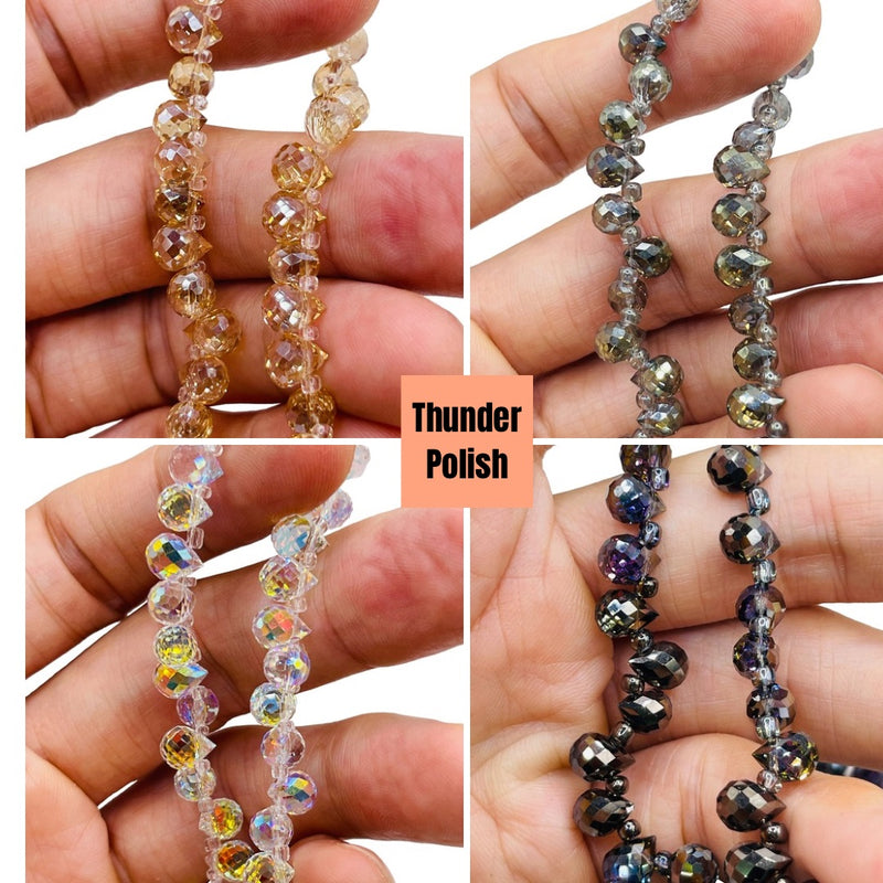 Thunder Polish 6, 8, and 10mm Tear Drop Package Deal