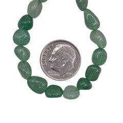 5 to 11mm Nugget Green Aventurine