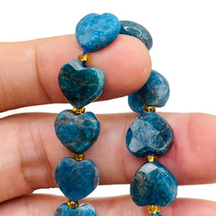 12mm Heart Cut Apatite