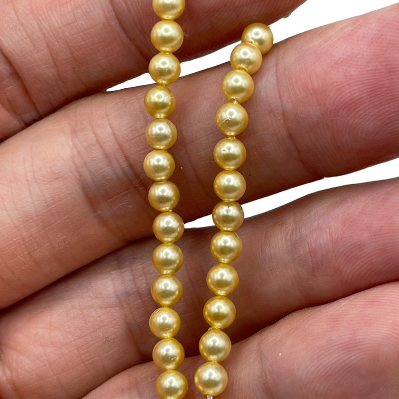 4mm Round Shell Pearl Royal