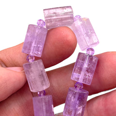 13x10mm Cylinder Amethyst