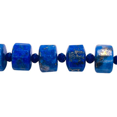 12x9mm Cylinder Cut Lapis Lazuli