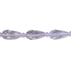 16x8mm Teardrop Clear Quartz