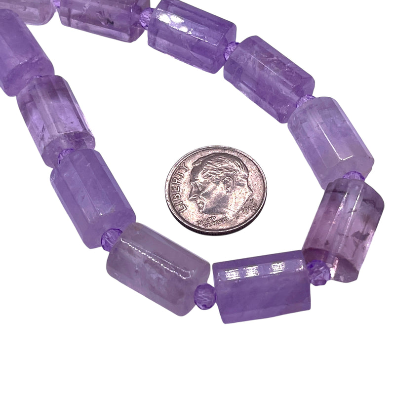 13x10mm Cylinder Amethyst