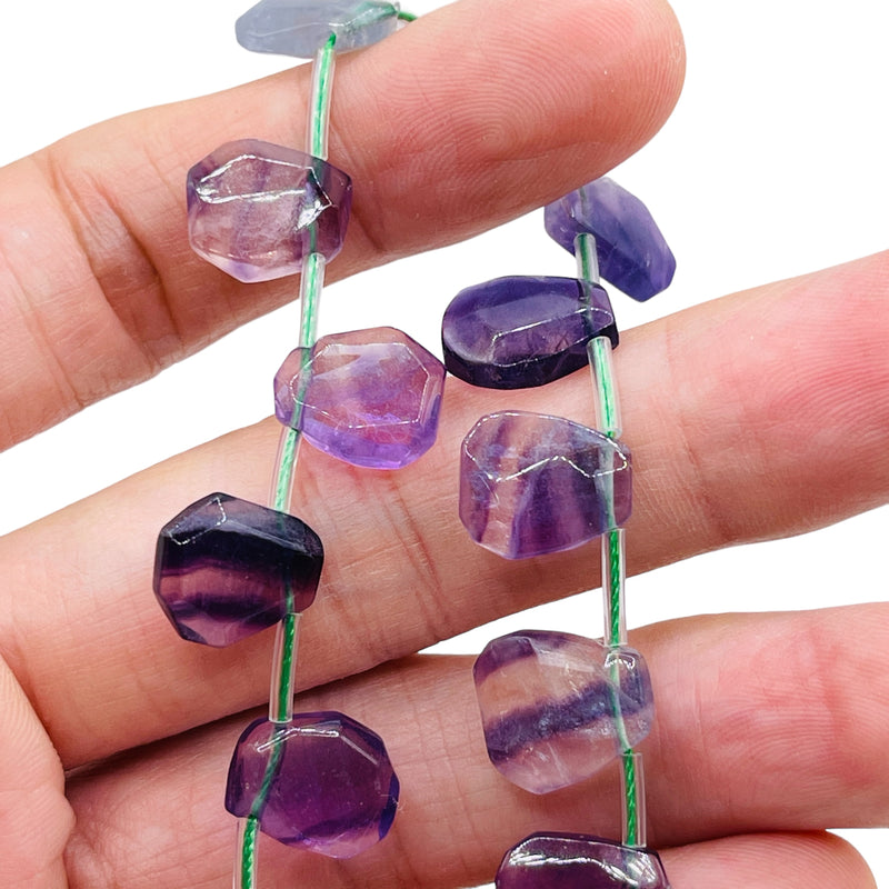 14mm Freeform Cut Fluorite