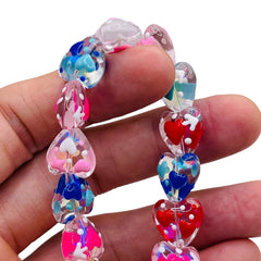 14mm Heart Lampwork Glass Combo