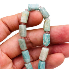 Rectangle Hand-Cut Amazonite