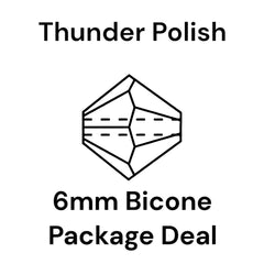 Thunder Polish 6mm Bicone Strand Package Deal