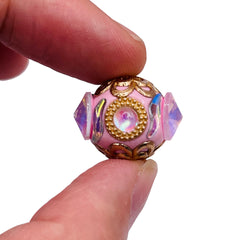 20mm Round Boho Handmade