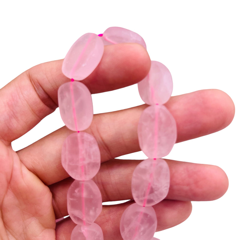 16x12mm Freeform Rose Quartz