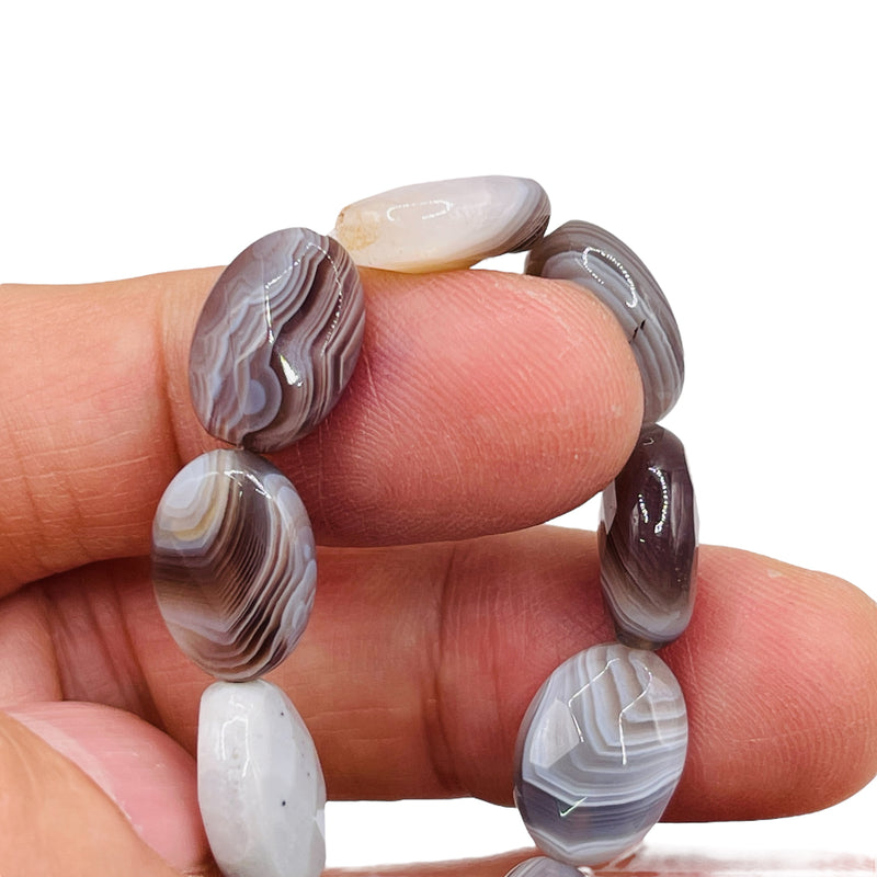 14x10mm Oval Cut Botswana Agate