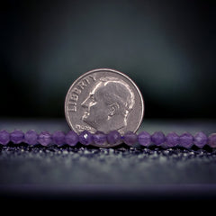 3mm Round Cut Amethyst