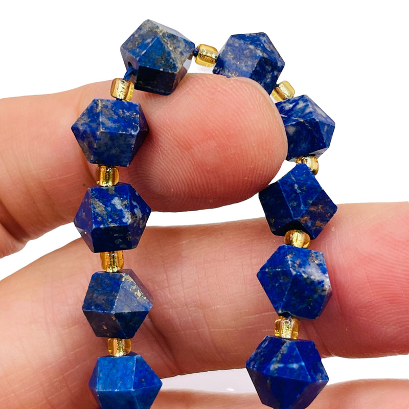 10x8mm Star Cut Lapis Lazuli