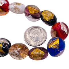 12mm Coin Lampwork Glass Combo